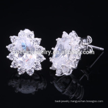 2015 factory wholesale unique silver stud earring,925 thailand silver earring